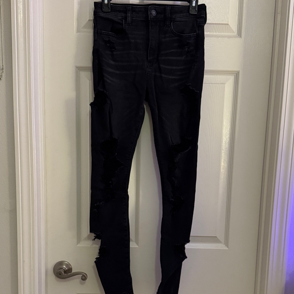 American Eagle Outfitters Charcoal Stretch Jeans